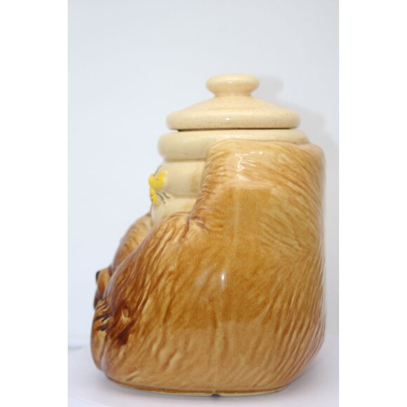 Cookie Jar - Sleeping Bear with Honey Pot by McCoy - Picture 3 of 6